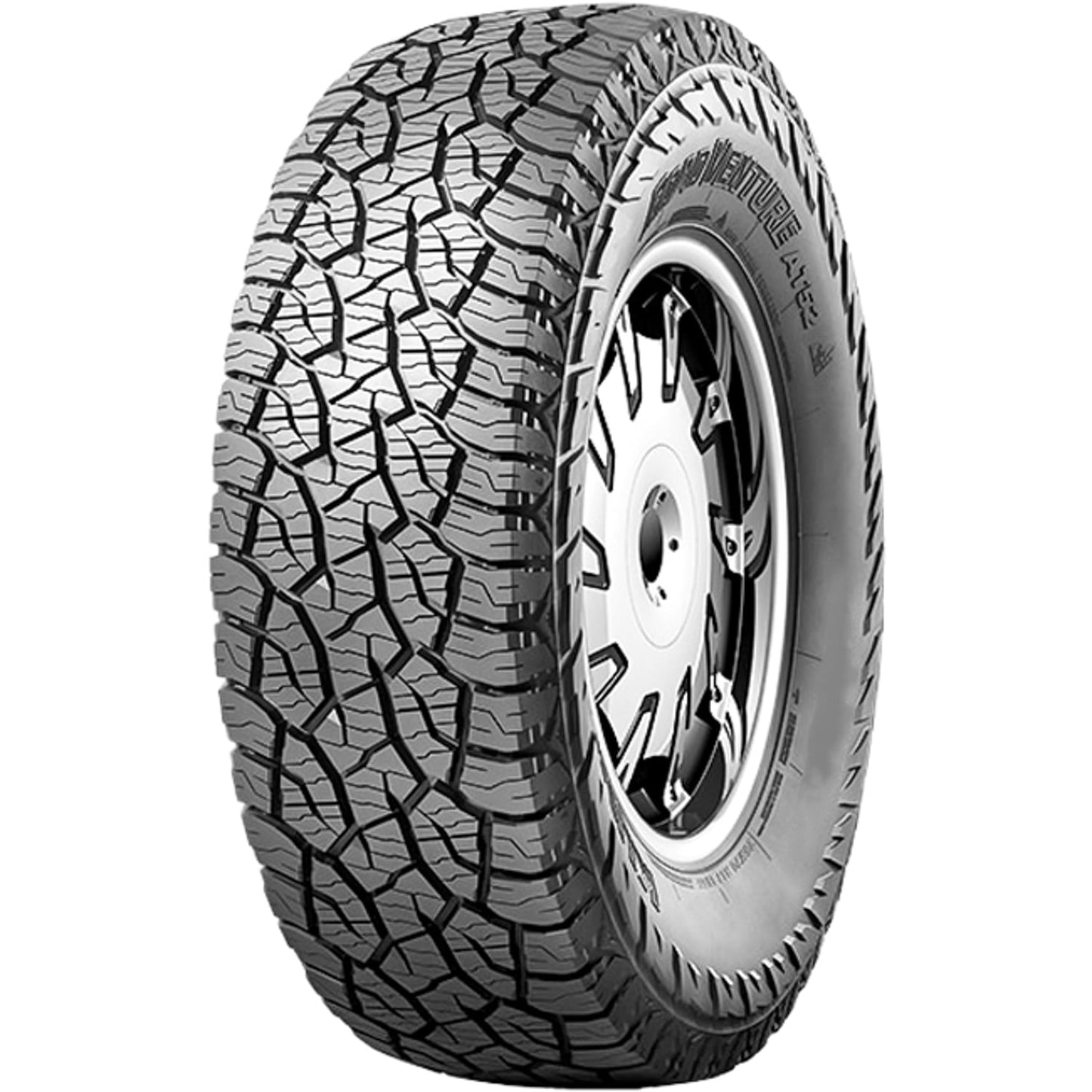 Kumho Road Venture AT52 All Terrain LT235/80R17 120/117R E Light Truck Tire