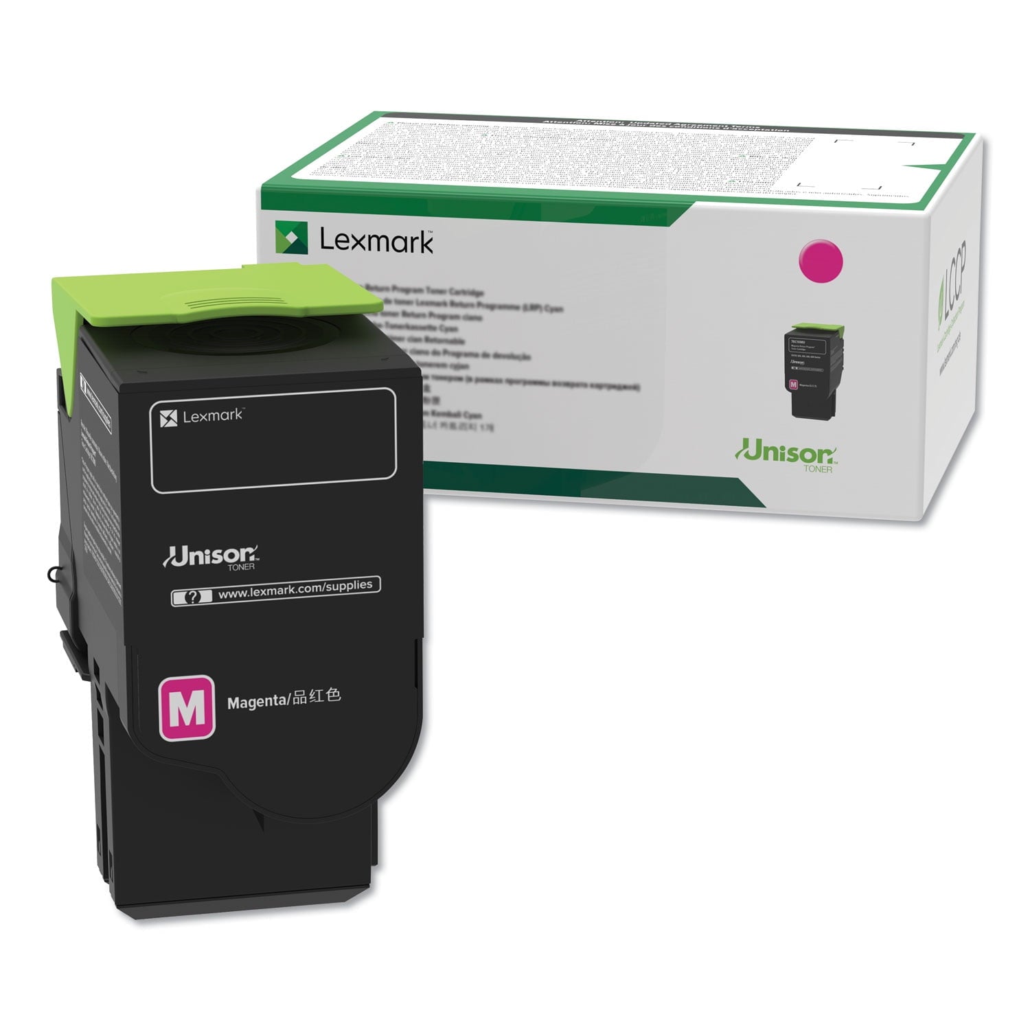 Lexmark Original Extra High Yield Laser Toner Cartridge - Magenta - 1 Each