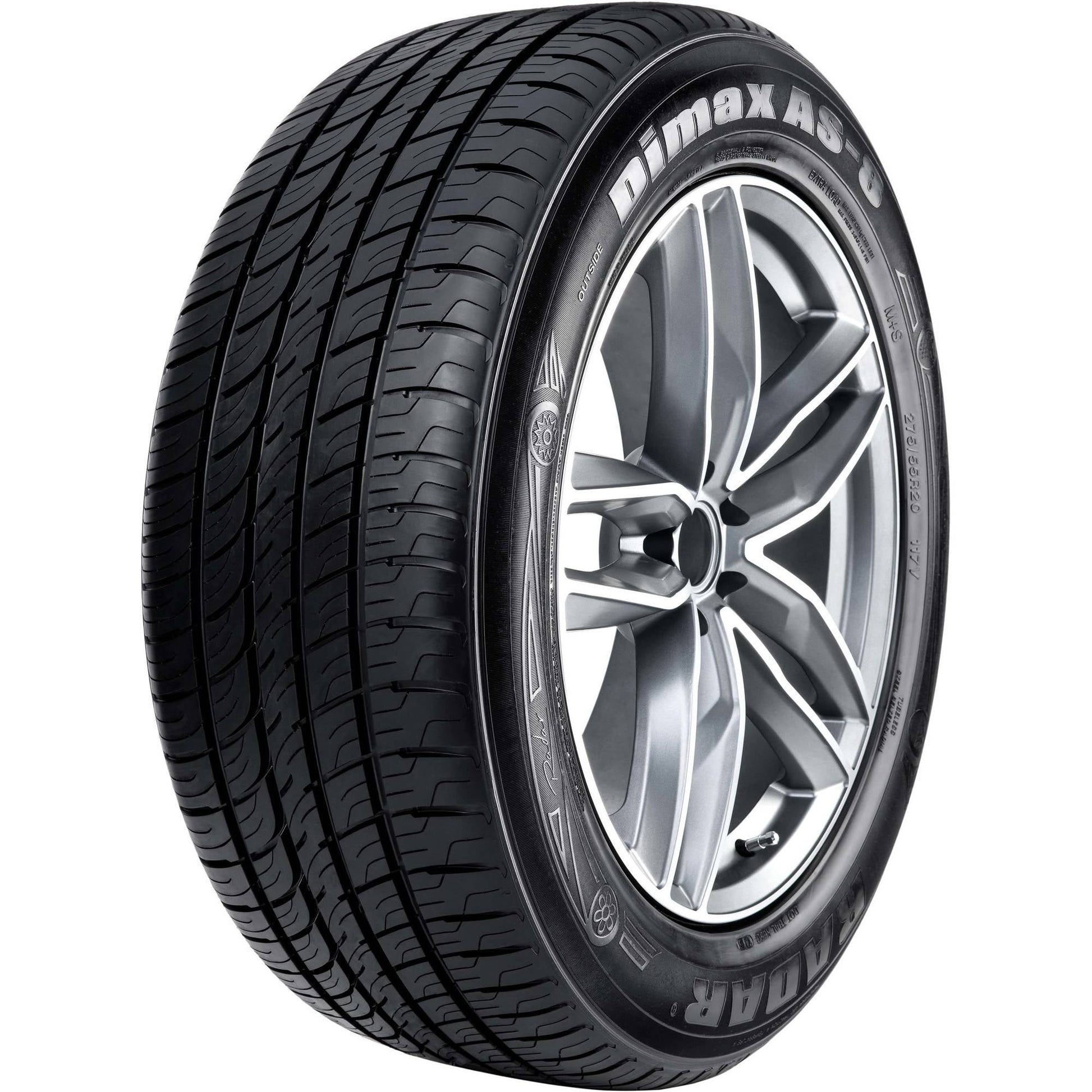 Radar Dimax AS-8 225/45 18 Tire Fits: 2011-15 Chevrolet Cruze LTZ, 2012 Toyota Camry XLE