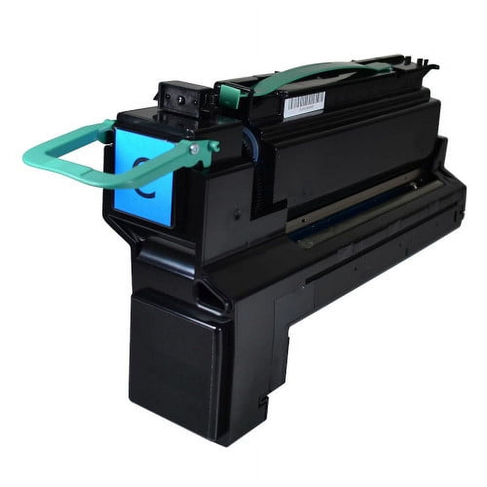 Remanufactured Lexmark X792X2CG toner cartridge - extra high capacity cyan