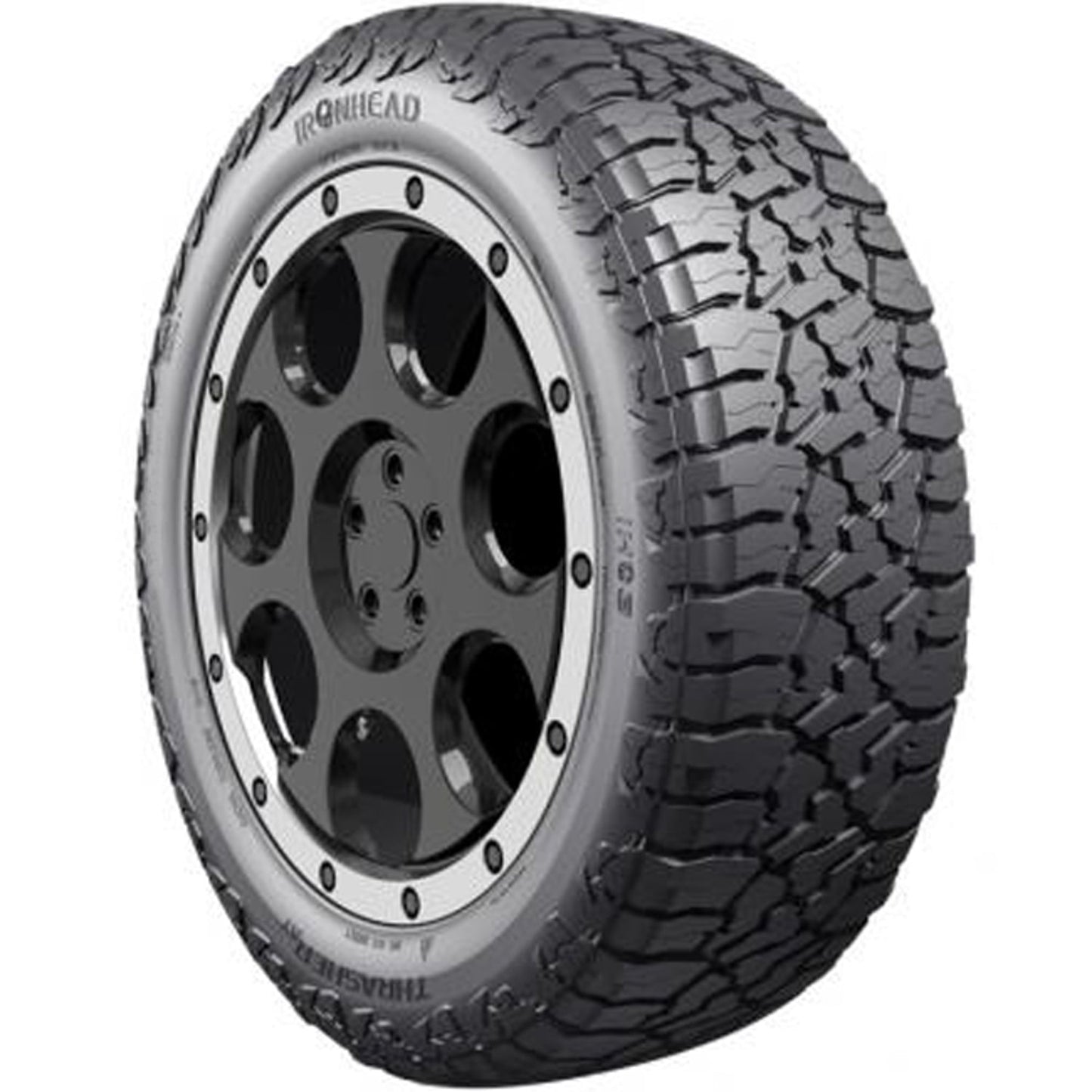 Tire Ironhead Thrasher AT IH03 LT 245/75R16 Load E 10 Ply A/T All Terrain Fits: 2015 Toyota Tacoma TRD Pro, 1995-2002 Chevrolet Tahoe LT