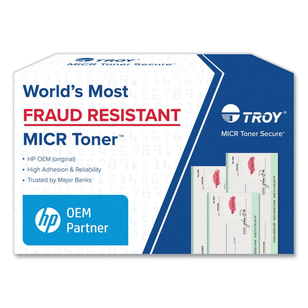 Troy 0282000001 78A MICR Toner Secure, 2100 Page-Yield, Black