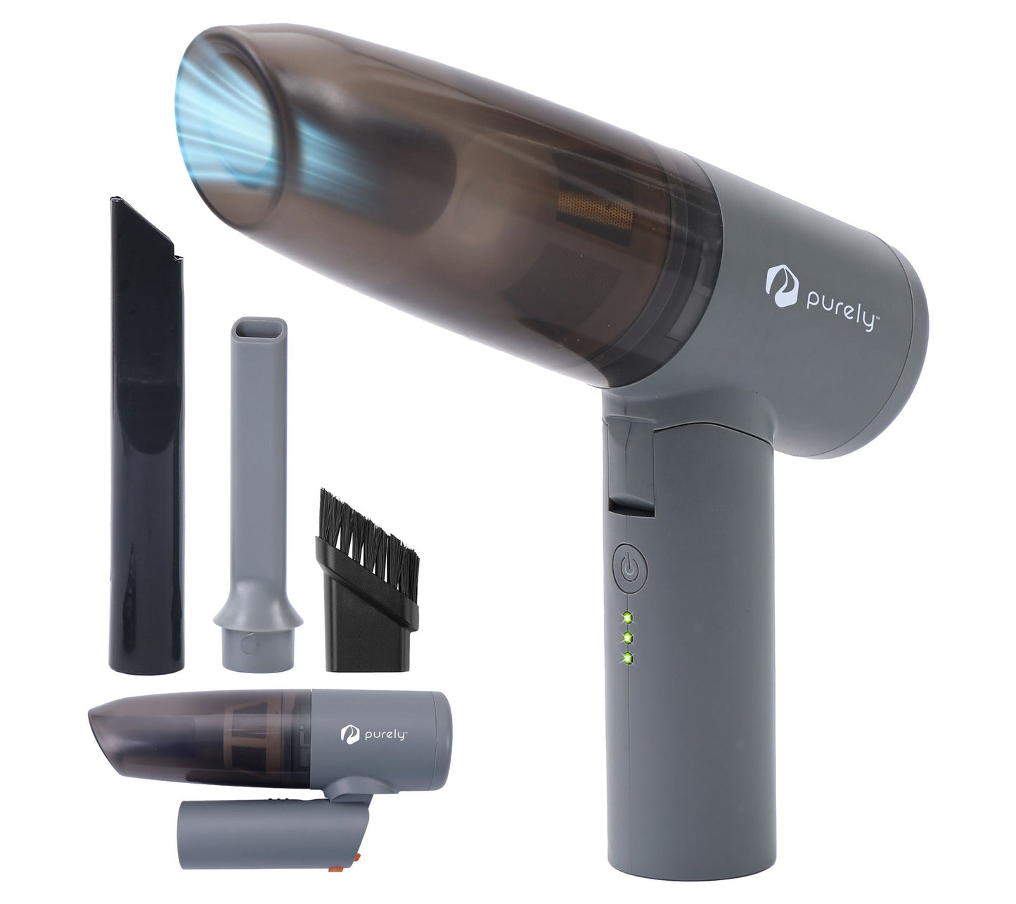 Purely C215, 80 W, 120,000 RPM Small Portable Vacuum Cleaner