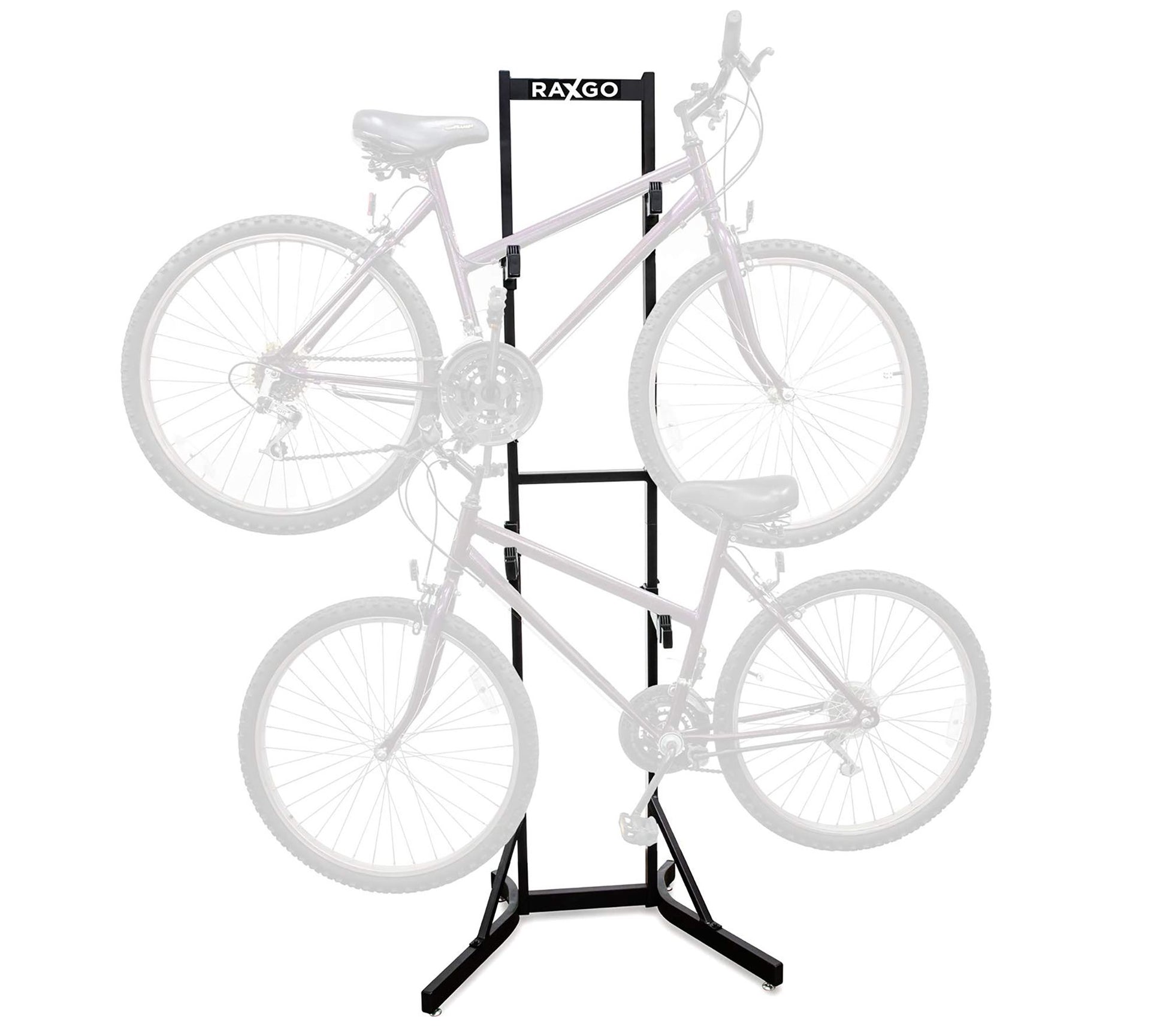 RaxGo 2 Bicycle Free Standing Vertical StorageSteel Rack