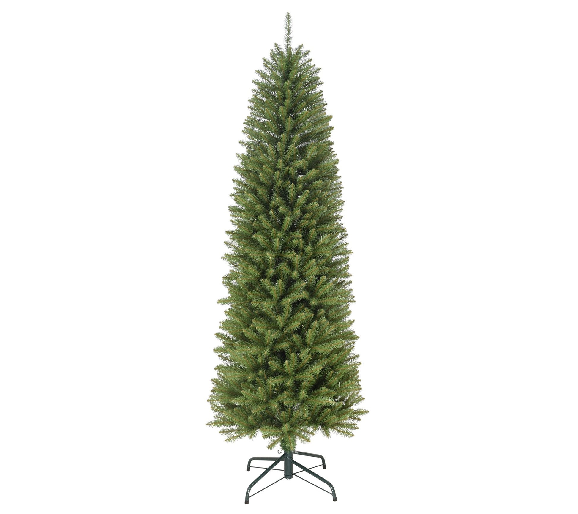 Puleo 6.5' Pencil Fraser Fir Christmas Tree wit h Stand