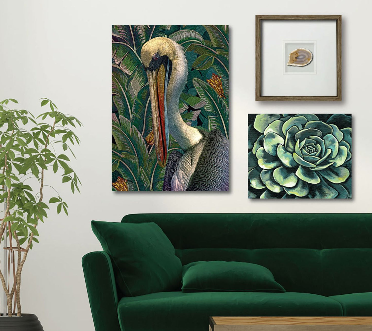 Courtside Market Primal 3-Piece Canvas Set