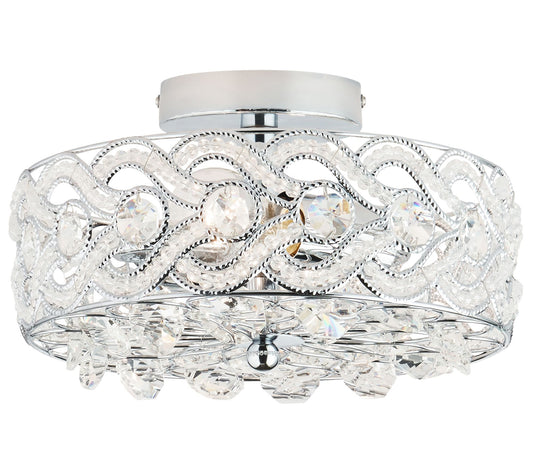 River of Goods 11.5" Olivia Semi-Flush Mount Ceiling Fixture