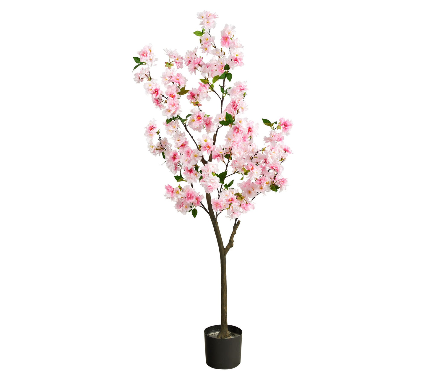 Nearly Natural 5' Cherry Blossom Artificial Tree Pink