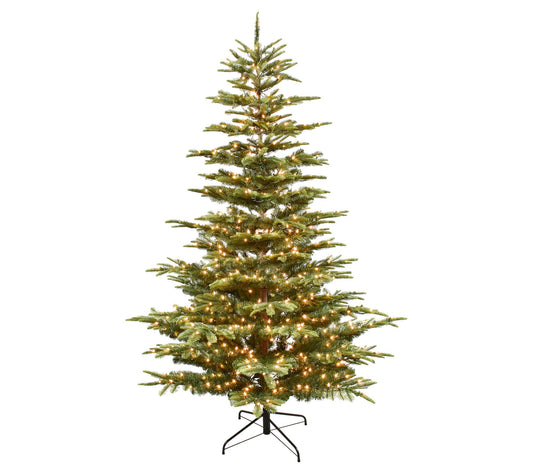 Puleo International 6.5' Pre-Lit Arctic Fir Tre e