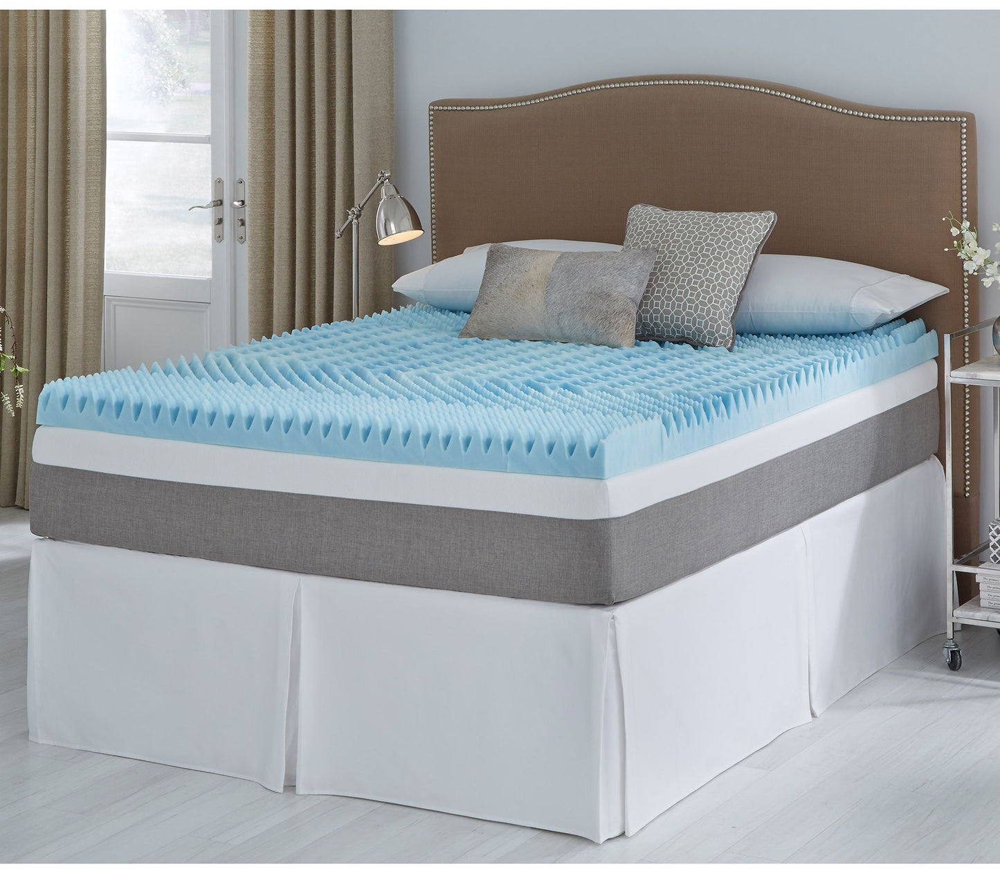 ComforPedic by BeautyRest 5 Zone 3" Gel MemoryFoam Topper QN