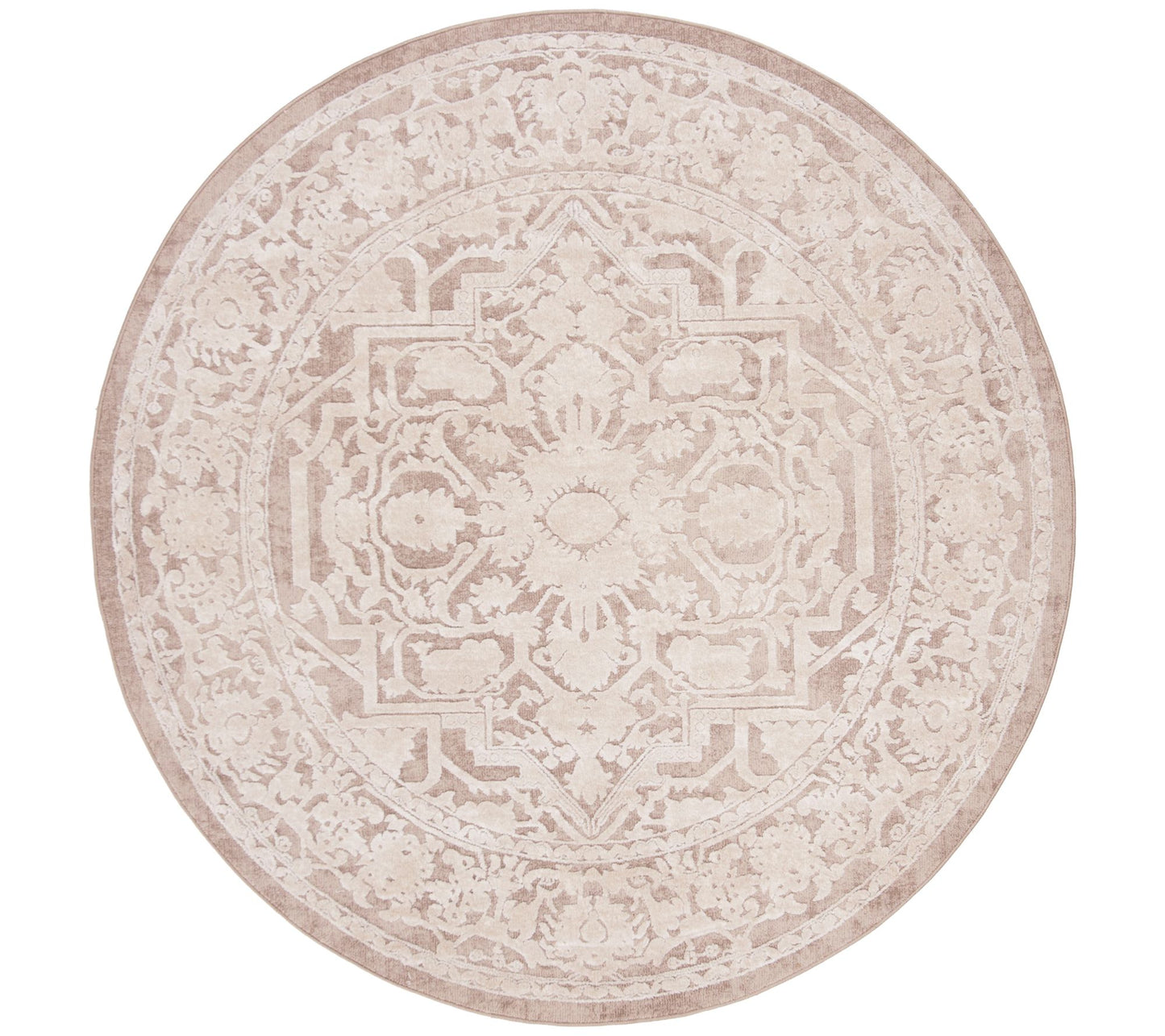 Reflection 665 Collection 6'7" x 6'7" Round Rug