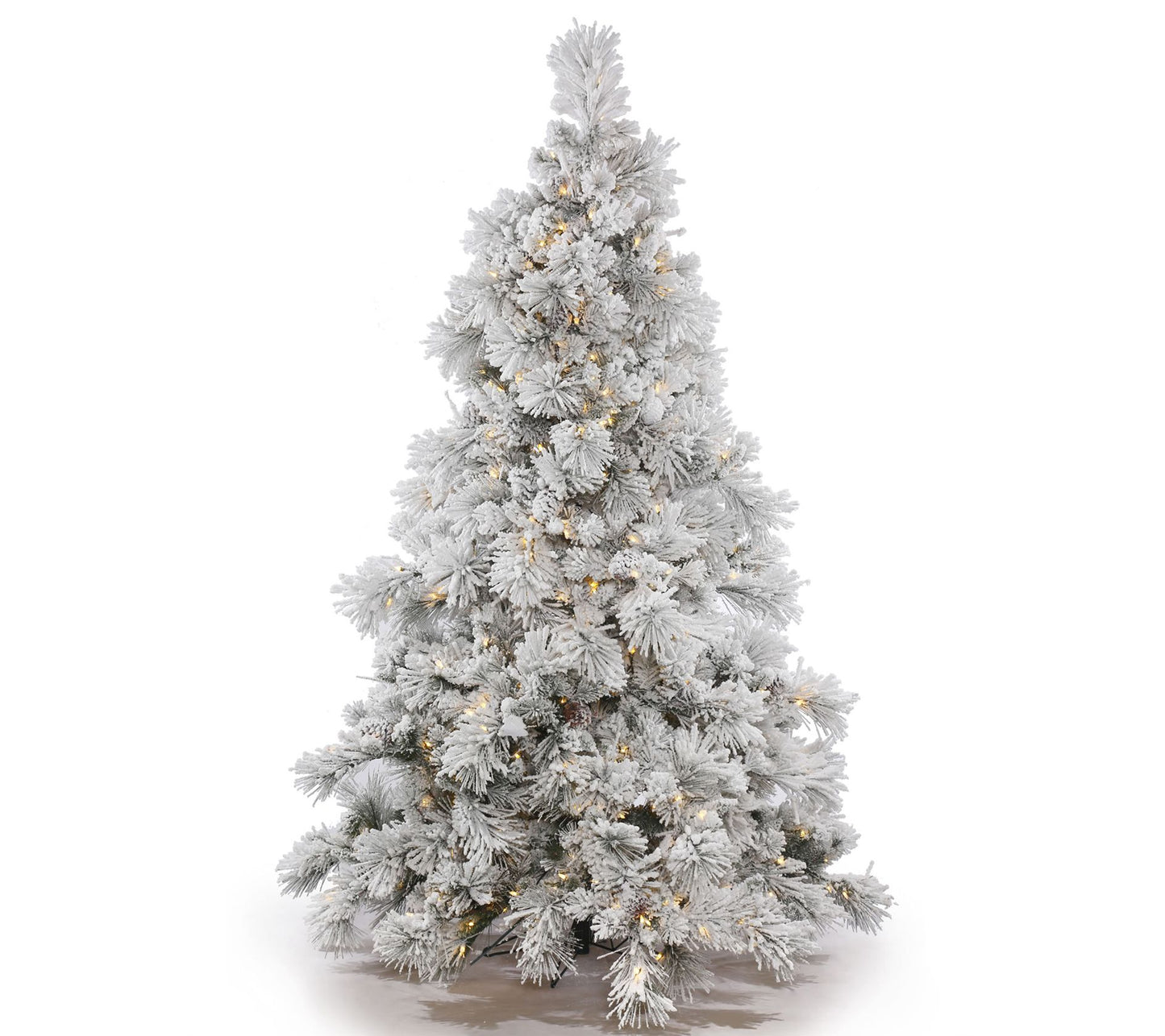 4.5' x 46" Flocked Alberta Tree by Vickerman
