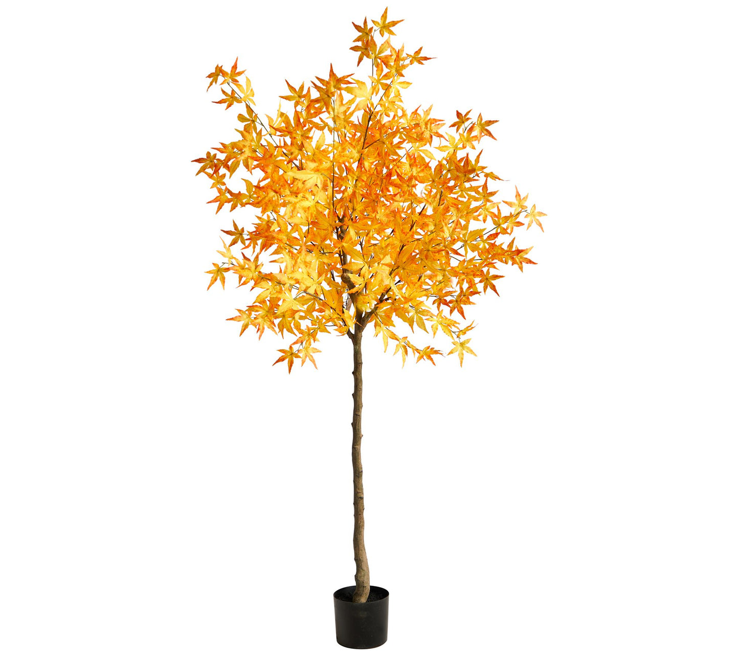 Nearly Natural 6' Autumn Maple Artificial Tree