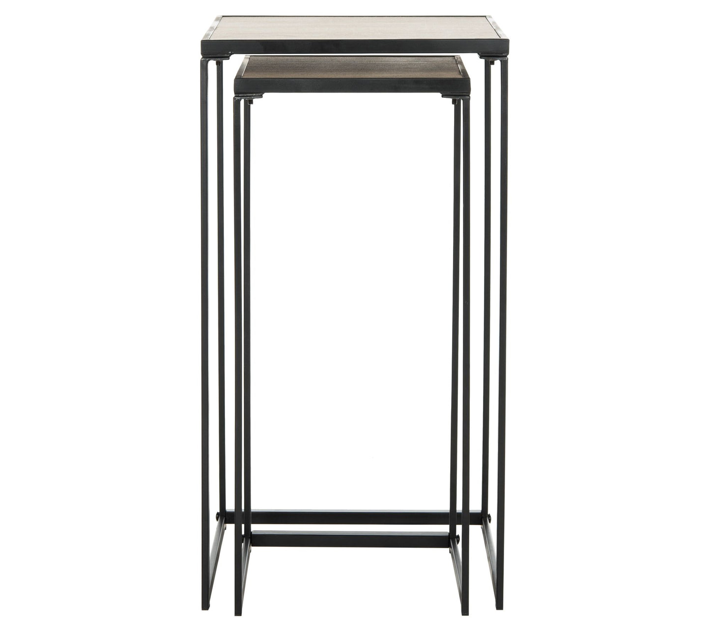 Safavieh Callia Retro Mid Century Wood Stacking End Table Set