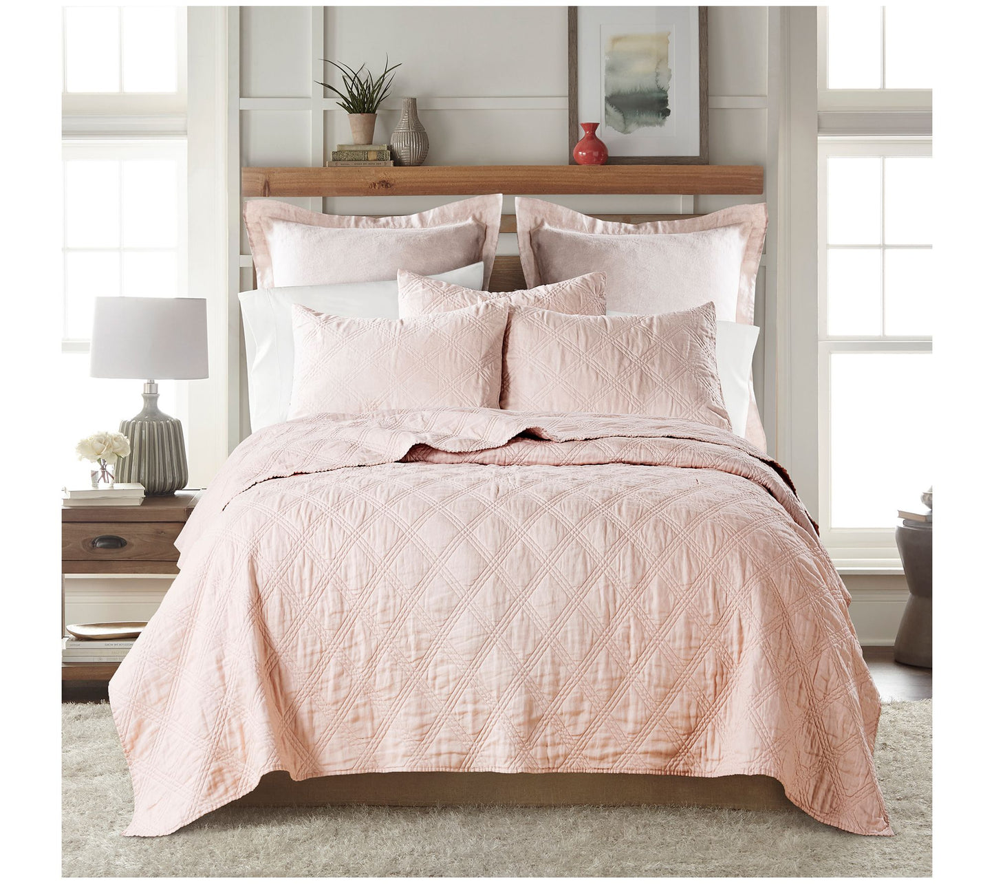 Levtex Home Washed Linen Twin/Twin XL Quilt