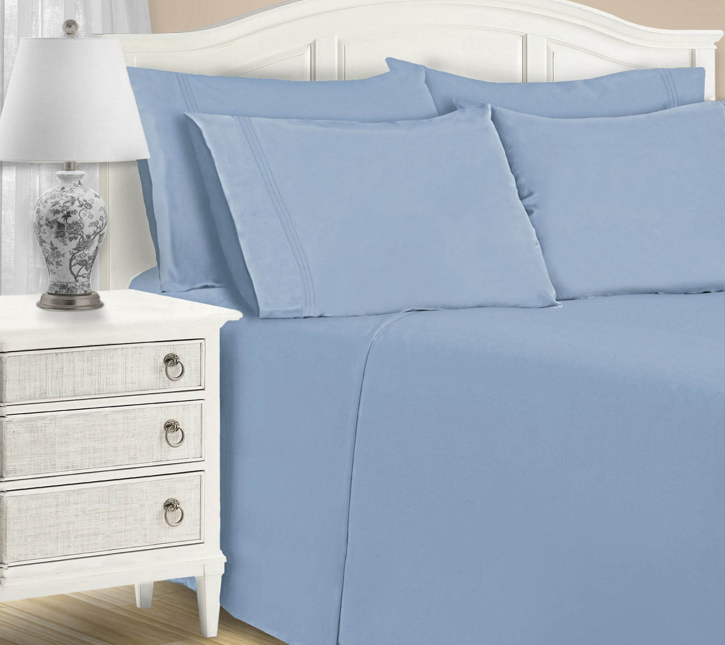 Superior 1200TC Cotton Blend Deep Pocket 6-PC Sheet Set, Full