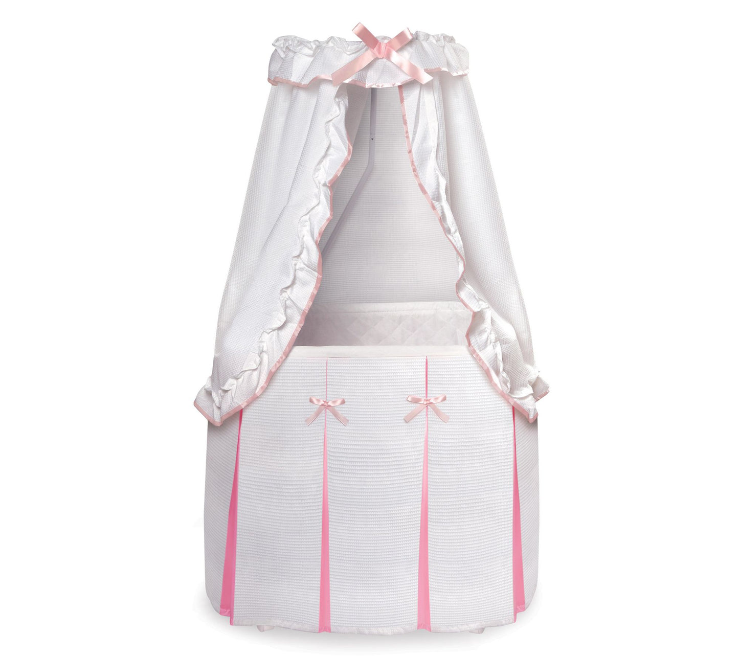 Badger Basket Majesty Baby Bassinet with Canopy