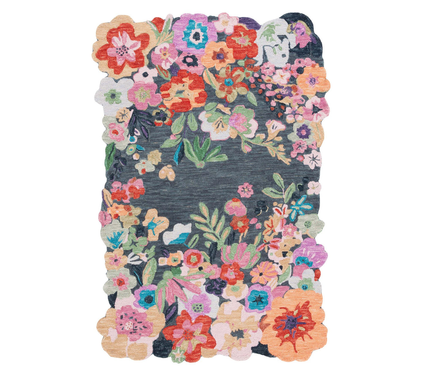 Safavieh Garden Wave Hand Tufted Wool 5' x 8'Rug