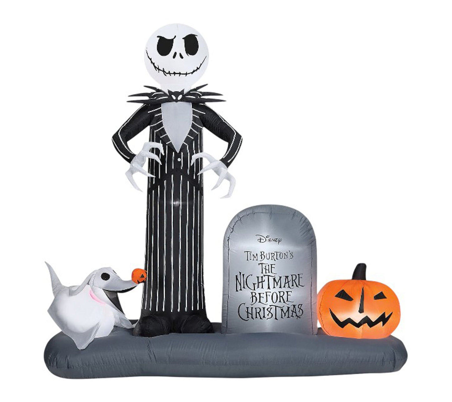 RC Home Decor 74" Jack Skellington Graveyard Inflatable w/ LED