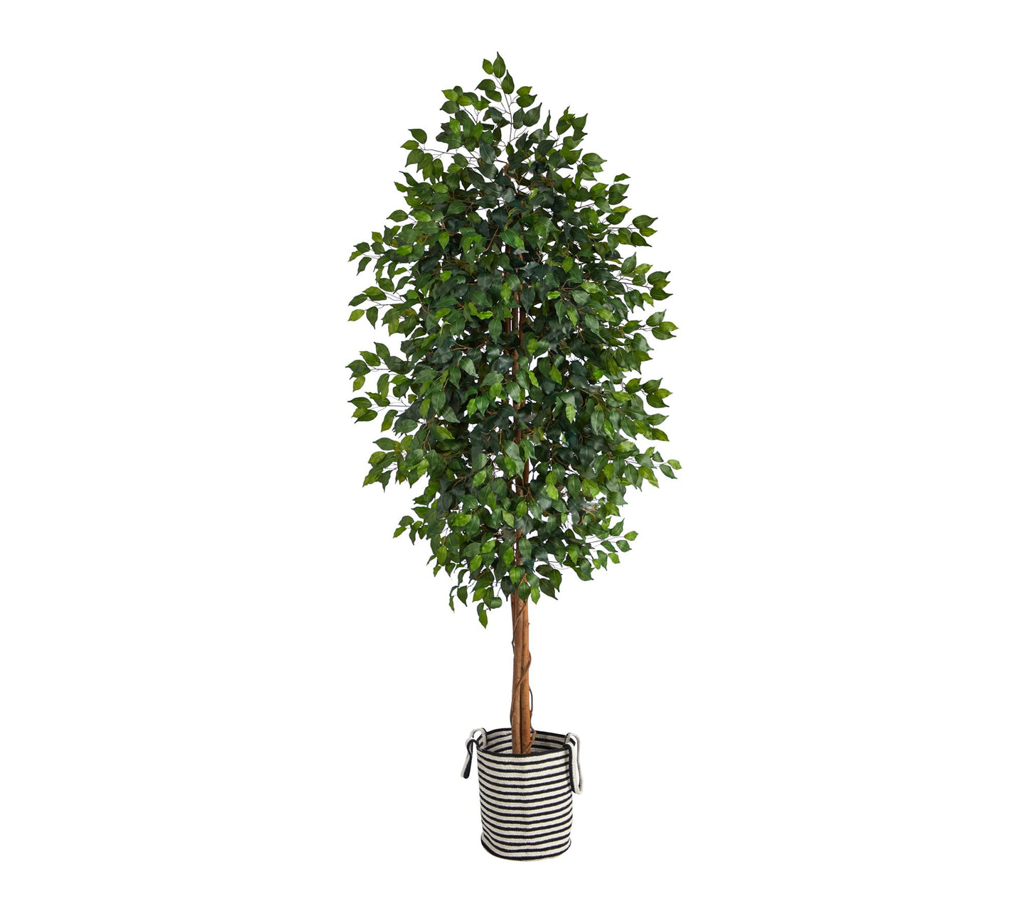 Nearly Natural 8' Ficus Artificial Tree