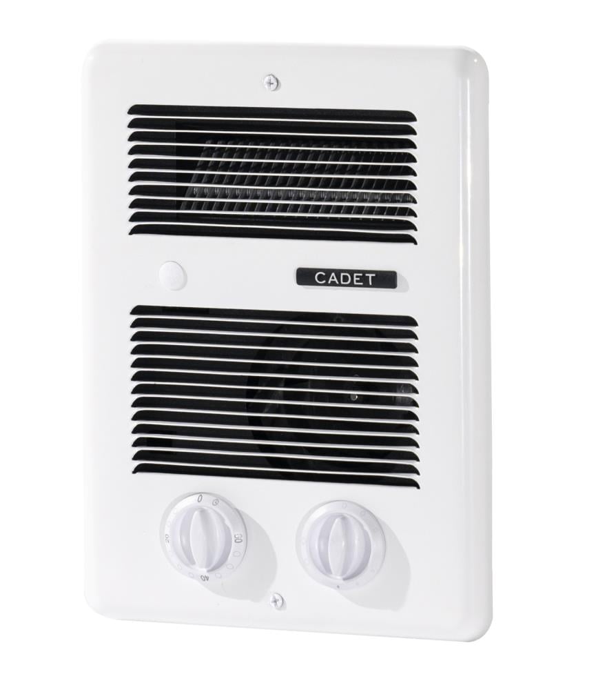 Cadet Com-Pak bath Up to 1300-Watt 208/240-Volt Fan Heater (9-in L x 12-in H Grille) 65105