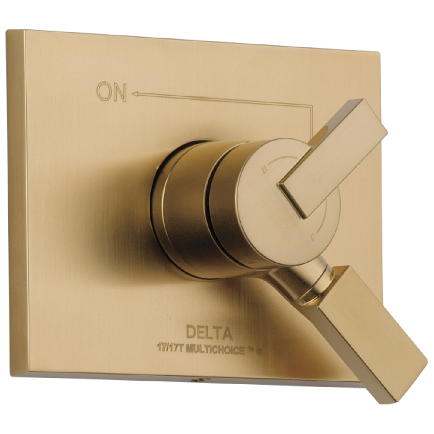 Delta Vero Champagne Bronze 2.75-Inches Universal Bathtub/Shower Trim ring 0.5-Inches -ID