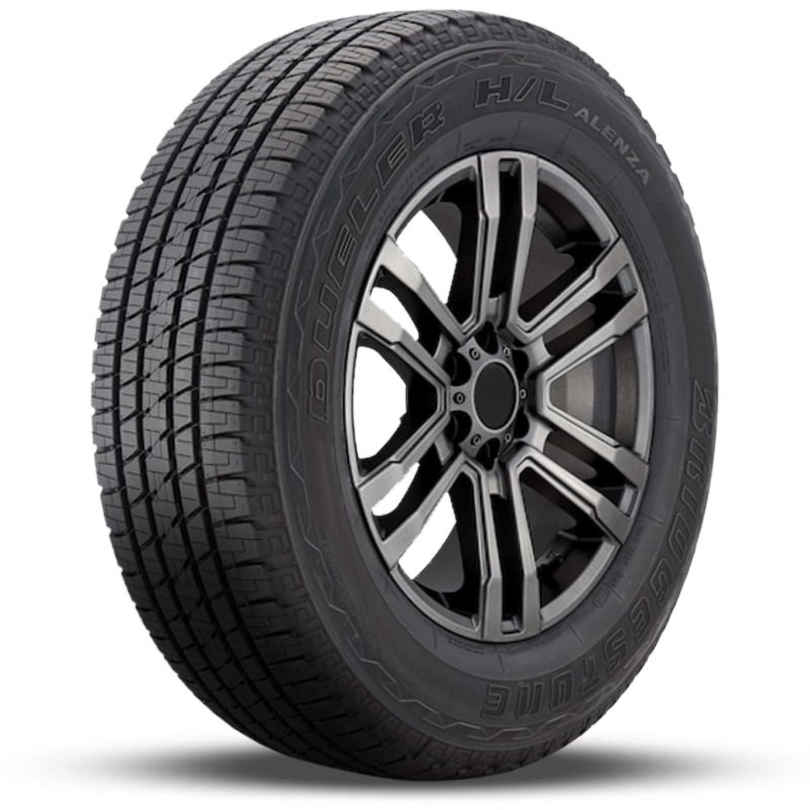 1 Bridgestone Dueler H/L Alenza 275/55R20 113H CUV SUV Truck Touring 65K Mileage BR012113 / 275/55/20 / 2755520