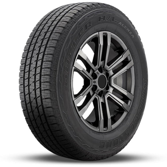 1 Bridgestone Dueler H/L Alenza 275/55R20 113H CUV SUV Truck Touring 65K Mileage BR012113 / 275/55/20 / 2755520