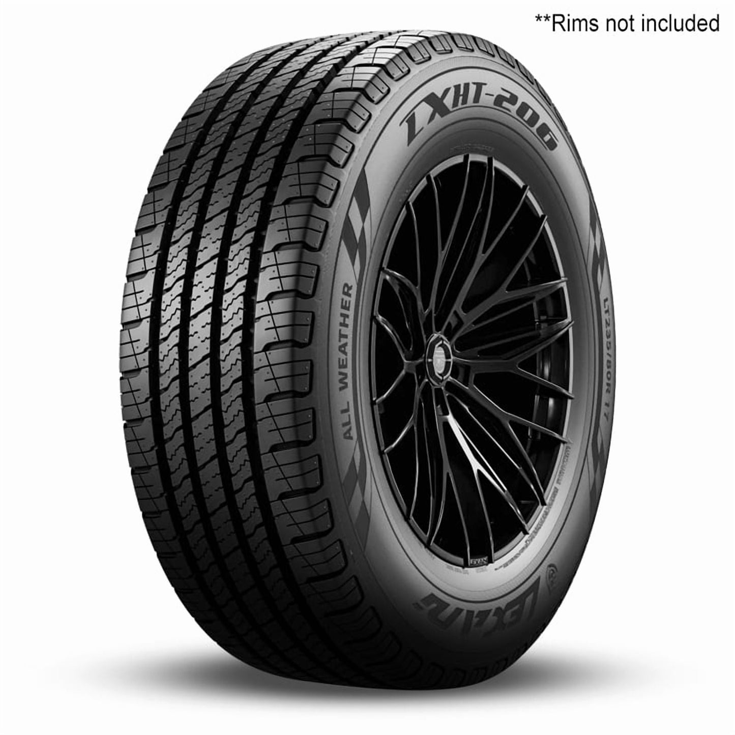 1 Lexani LXHT-206 LT285/60R20 125/122S 10 Ply Rating, LR E, Highway, All Season LXST2062060030 / 285/60/20 / 2856020