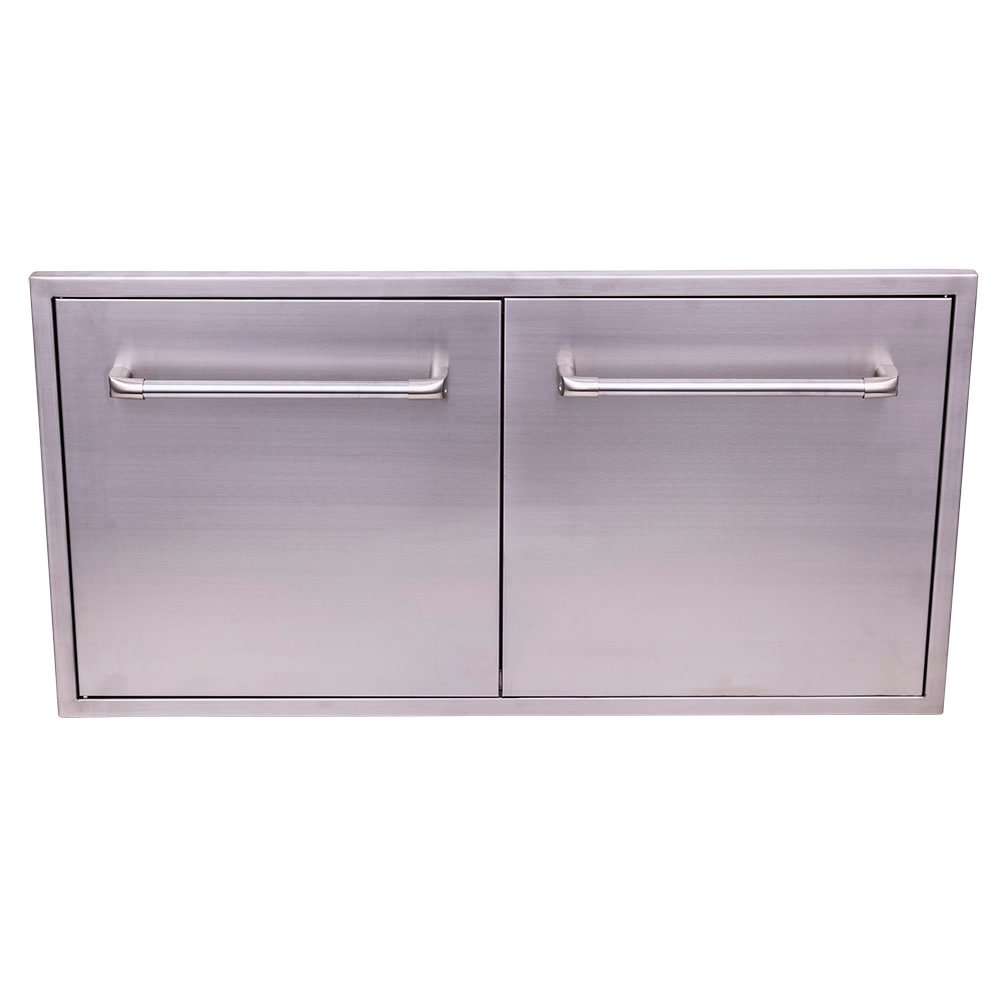 Char-Broil 5 Burner Medallion Built-In Grill Cabinet Double Doors 463641219