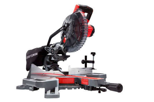 CRAFTSMAN V20 7-1/4-in 20-volt Max Single Bevel Sliding Compound Cordless Miter Saw (Battery and Charger Included) CMCS714M1