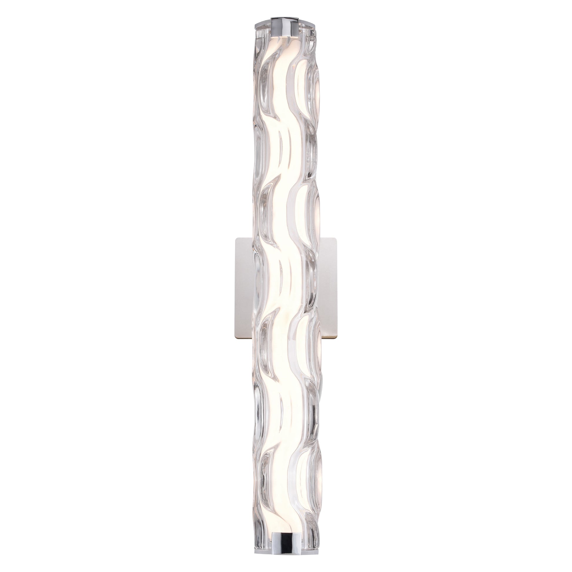 Cascadia Marseille 24-in 1 -Light Polished Chrome Integrated LED Modern/contemporary Vanity light bar