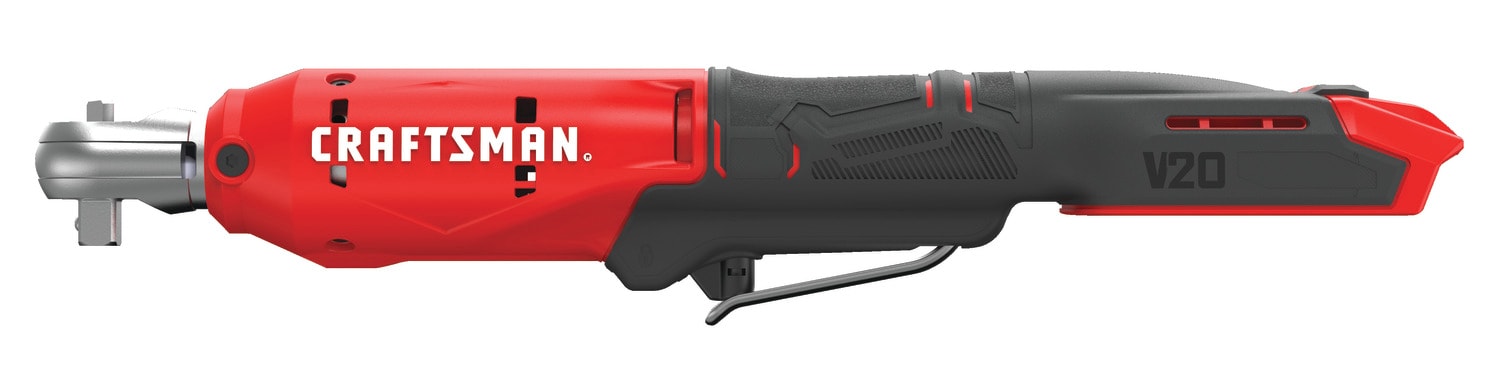 CRAFTSMAN V20 20-volt Max Variable 3/8-in Drive Cordless Ratchet Wrench (Bare Tool) CMCF930B
