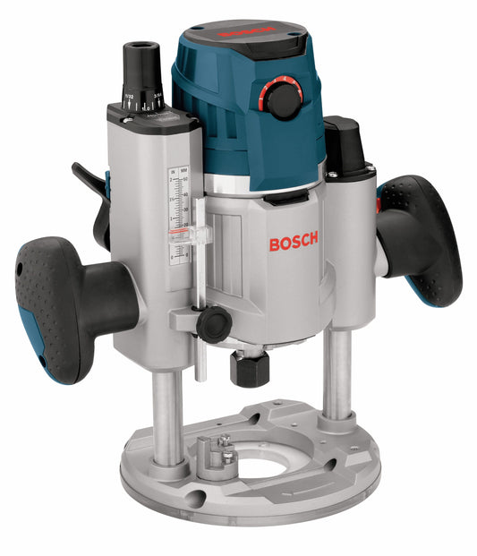Bosch 1/4-in and 1/2-in 15-Amp 2.99-HP Variable Speed Plunge Corded Router MRP23EVS