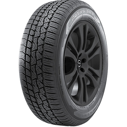 225/55R17 Nitto Motivo 365 101W XL Black Wall Tire
