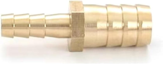 Brass water\/fuel\/air splicer variable diameter connector with barb 14mm*8mm 10pcs