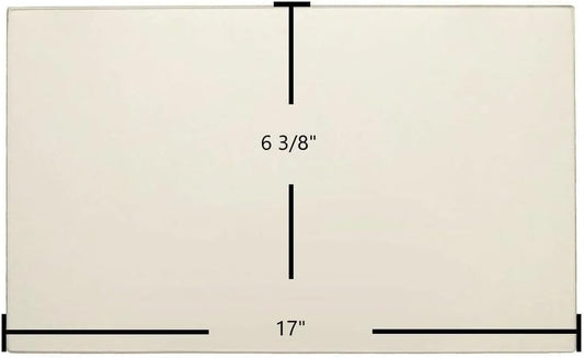 Regency Ceramic Glass Panel – 17" x 6 3/8" (Part 940-942)
