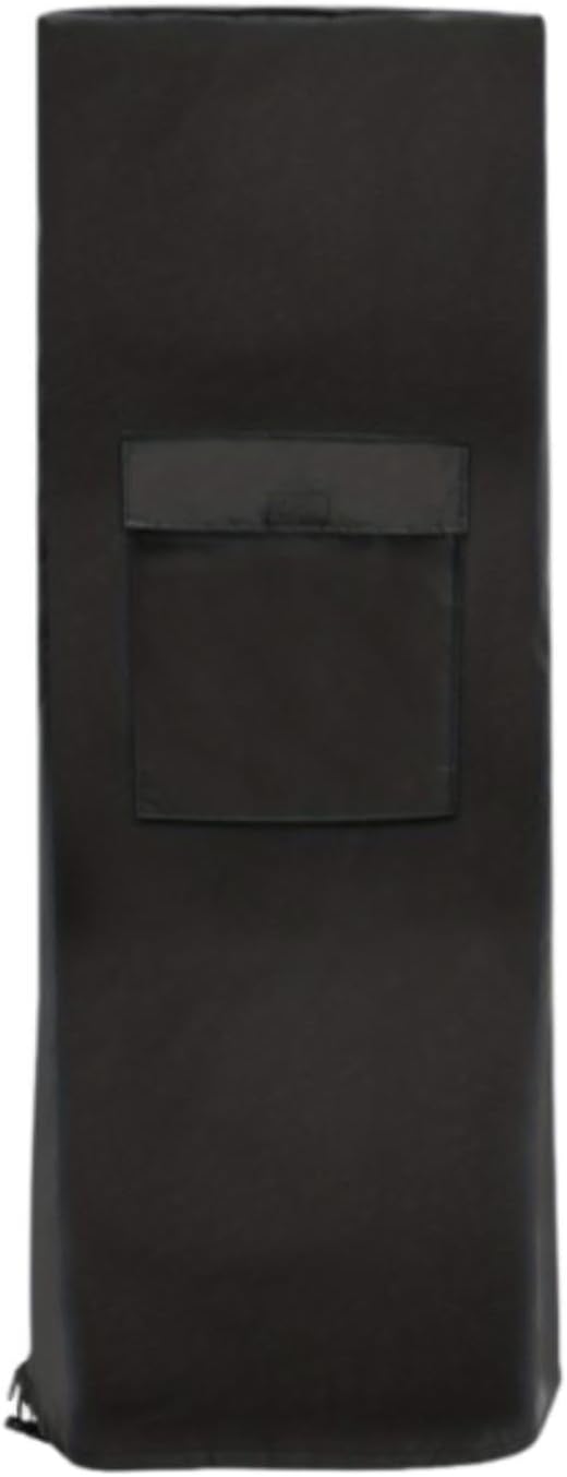 Patio Heater Cover Dustproof Cover Smooth Zipper Black Guard Heating Machine