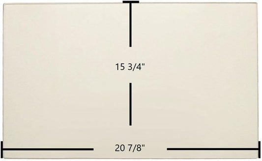 Coalbrookdale Little Wenlock Ceramic Glass Panel – 20 7/8" x 15 3/4"