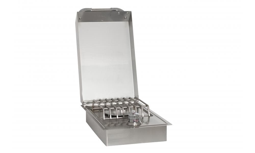 Bull Bull BBQ side burner 1-Burner Natural Gas Piezo Stainless Steel Outdoor Burner 60009
