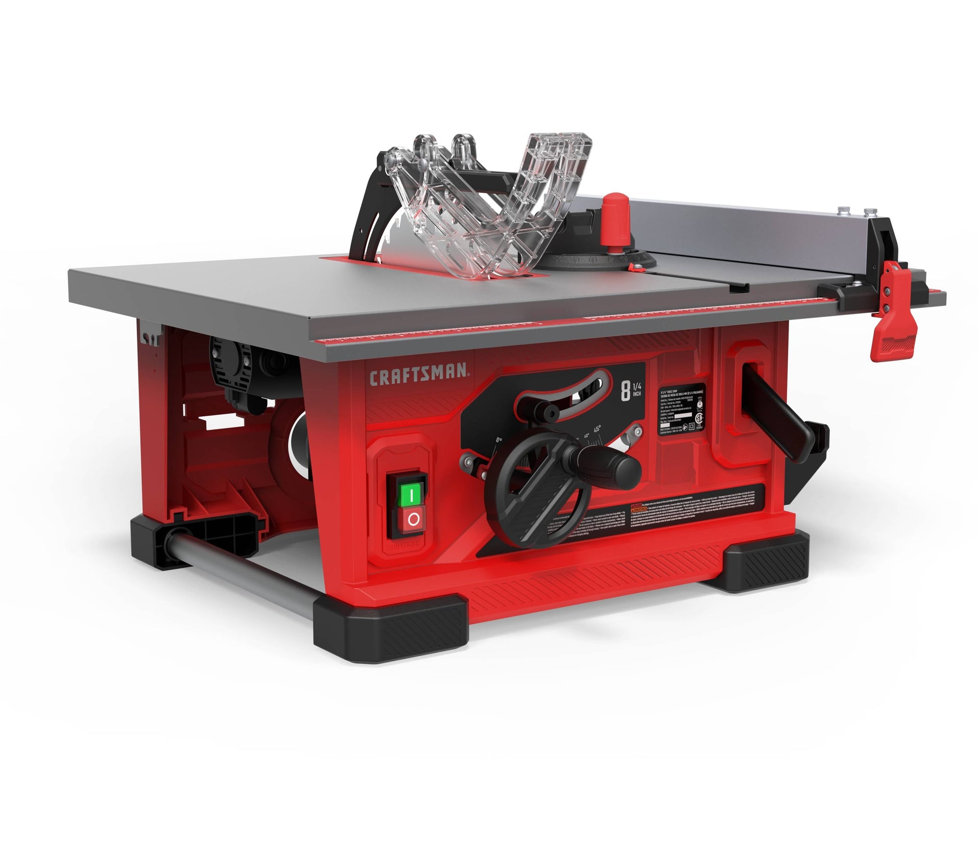 CRAFTSMAN 8.25-in 13-Amp 120-Volt Corded Portable Benchtop Table Saw CMXETAX69434510