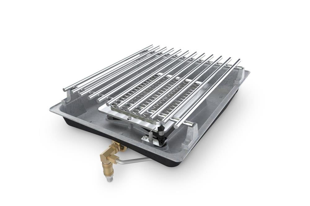 Broil King 15.5-in Stainless Steel Side Burner 18674