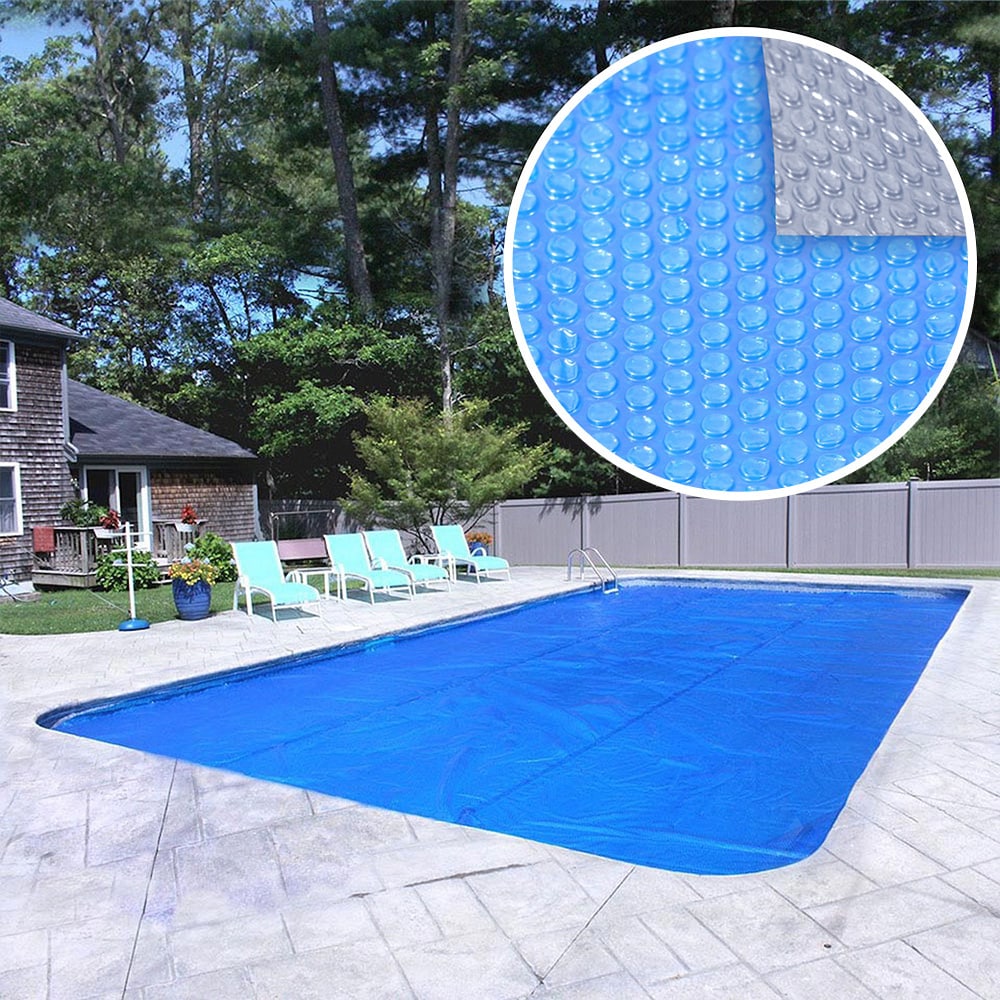 Robelle 32-ft x 16-ft 5-Year Space-Age Polyethylene Solar Rectangle Pool Cover