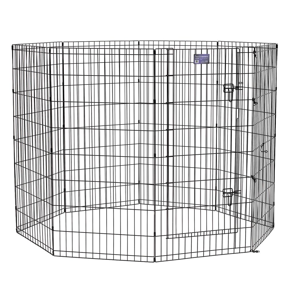 MidWest Exercise Pen with Door 24"W x 30"H