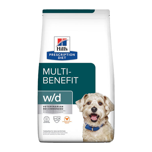Hill's® Prescription Diet® w/d Digestive/Weight/Glucose Management Adult Dog Food - Chicken 8.5 Lb