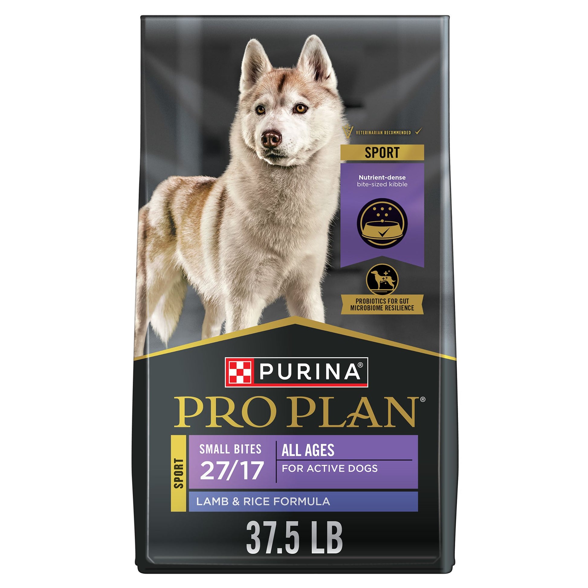 Purina Pro Plan Sport Active 27/17 Small Bites All Life Stages Dry Dog Food - Lamb & Rice 6 Lb