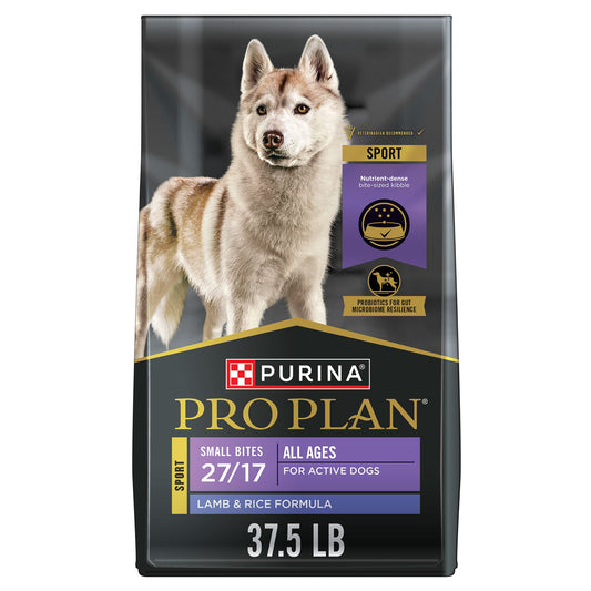 Purina Pro Plan Sport Active 27/17 Small Bites All Life Stages Dry Dog Food - Lamb & Rice 6 Lb
