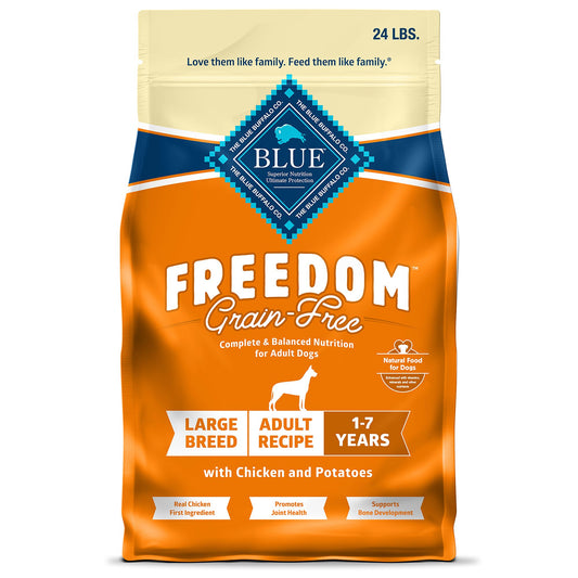 Blue Buffalo® Freedom&trade; Large Breed Adult Dry Dog Food - Grain Free, Chicken & Potatoes