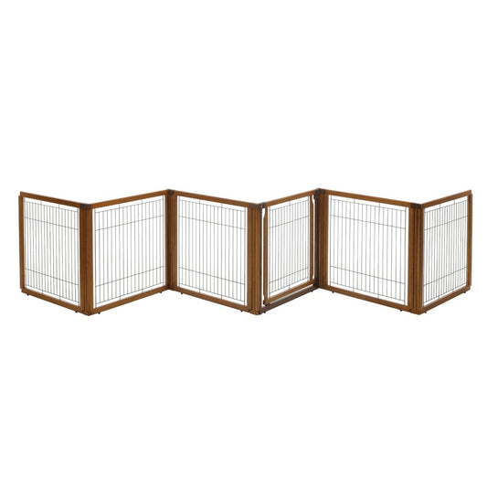 Richell® Convertible Elite Pet Gate 130-134"L X 31.7-33.7"W X 35.8"H