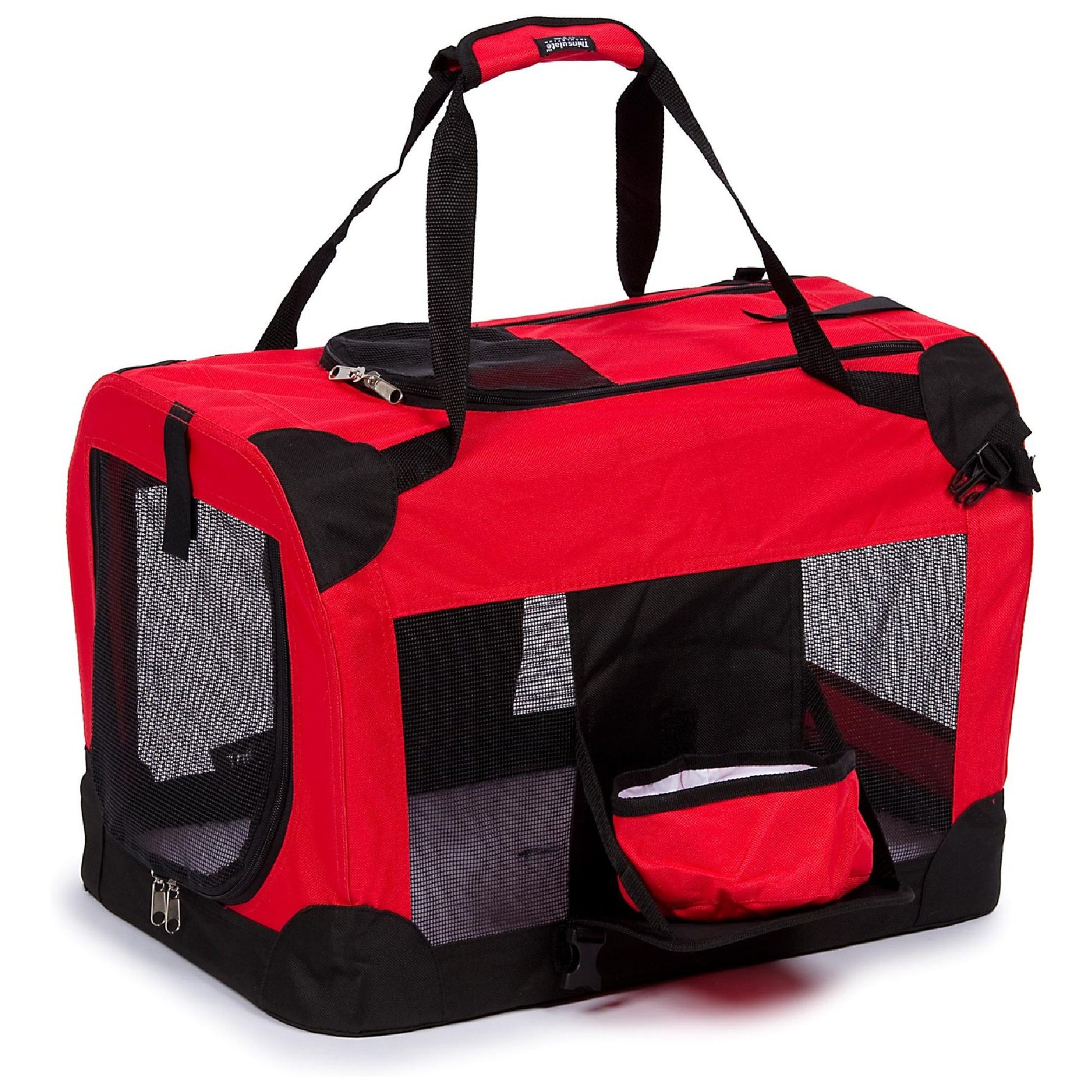 Pet Life Folding Deluxe 360° Vista View House Pet Crate 22.8"L x 15.7"W x 15.7"H